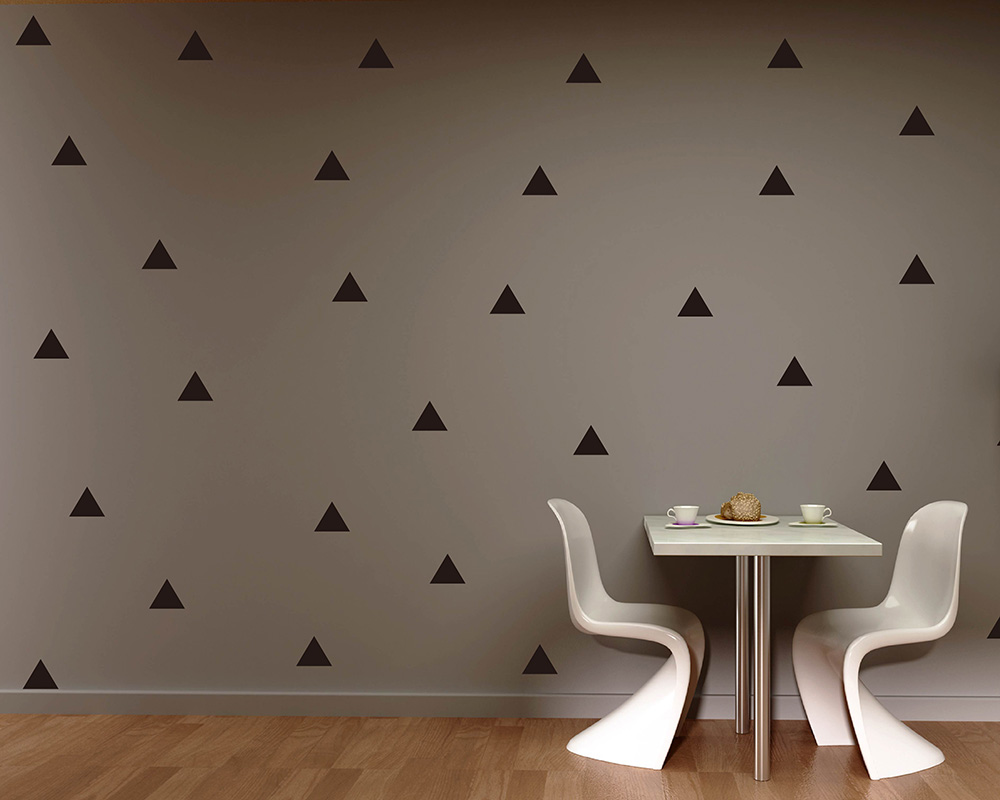 Triangle Pattern Wall Sticker